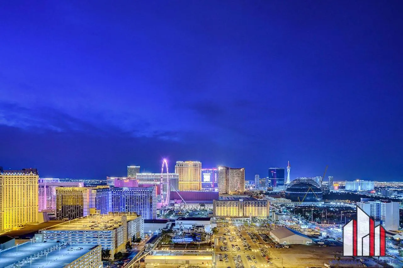 Mgm Signature-31-821 1Br2Ba F1 Strip View Balcony Las Vegas