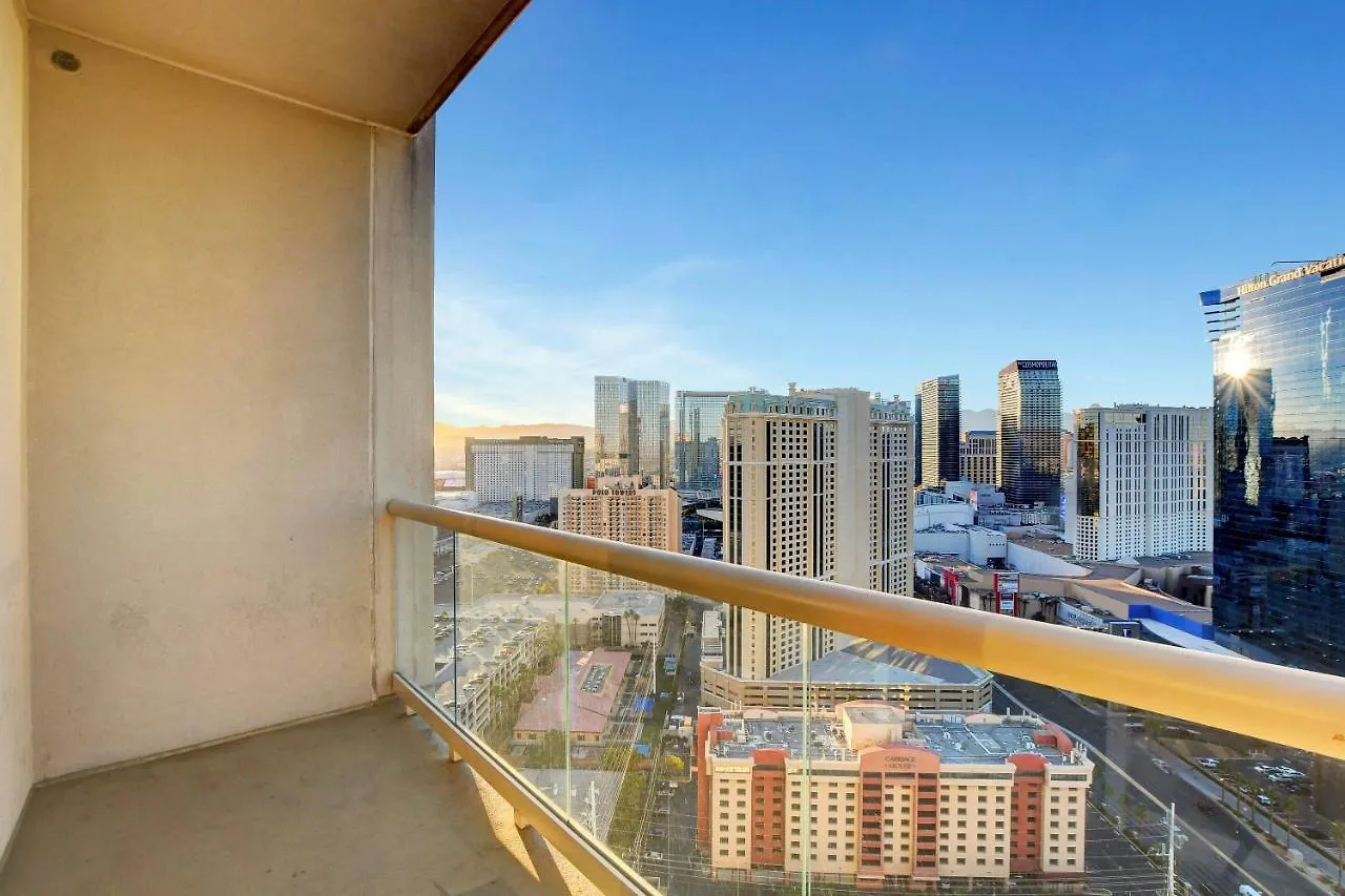 Mgm Signature-31-821 1Br2Ba F1 Strip View Balcony Las Vegas