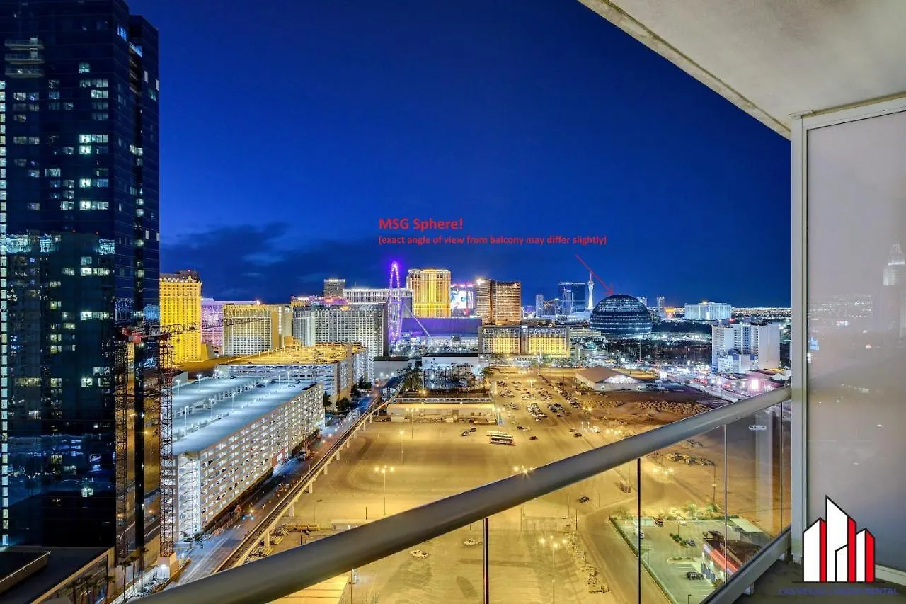 Mgm Signature-31-821 1Br2Ba F1 Strip View Balcony Las Vegas 0*,